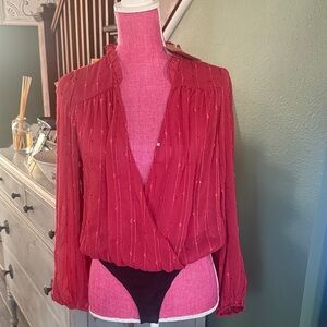 Kori Vibrant Red Blouse